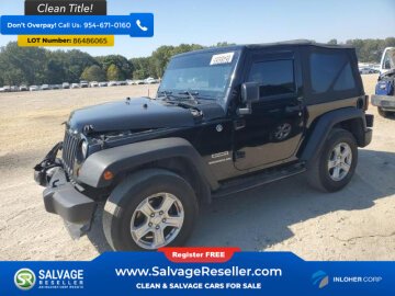 2012 Jeep Wrangler 4WD Sport