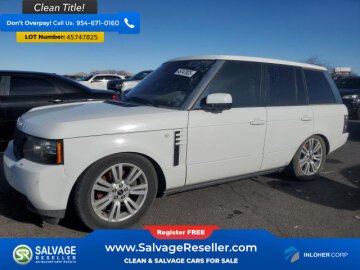 New 2012 Land Rover Range Rover HSE LUX
