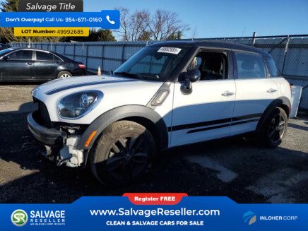 Photo 1 for New 2012 MINI Cooper Countryman S