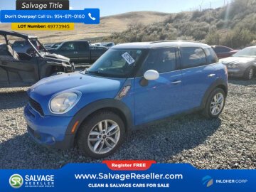 2012 MINI Cooper Countryman S ALL4