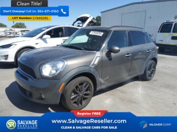 2012 MINI Cooper Countryman S ALL4