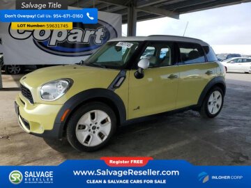2012 MINI Cooper Countryman S ALL4