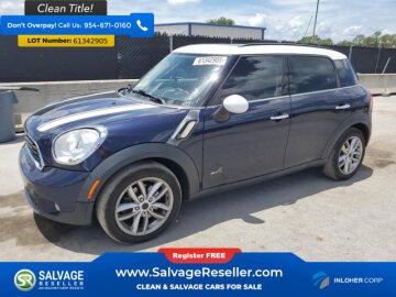 2012 MINI Cooper Countryman S ALL4