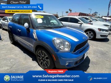 2012 MINI Cooper Countryman S ALL4