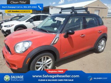 2012 MINI Cooper Countryman S ALL4