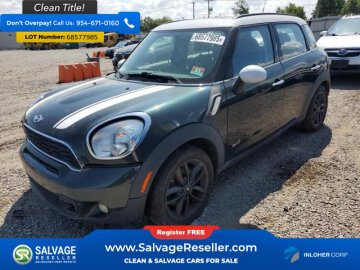 2012 MINI Cooper Countryman S ALL4