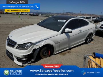 2012 Mercedes-Benz C63 AMG Coupe