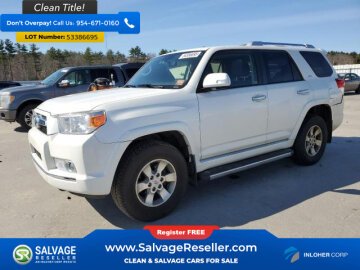 New 2012 Toyota 4Runner 4WD