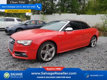 New 2013 Audi S5 3.0T Prestige Cabriolet