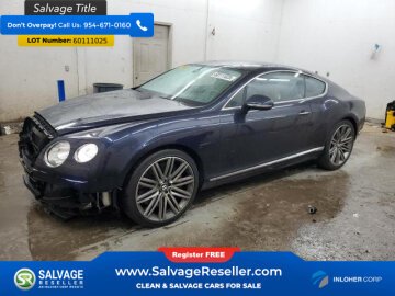 2013 Bentley Continental GT Speed Coupe
