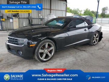 2013 Chevrolet Camaro LT Convertible