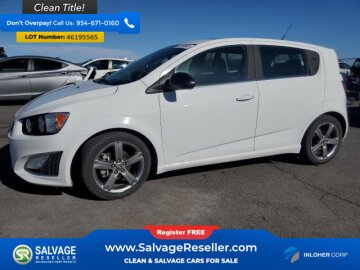 New 2013 Chevrolet Sonic RS Hatchback
