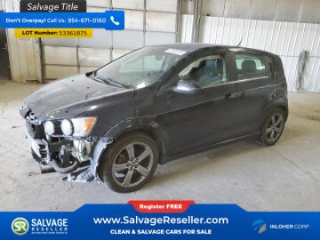 2013 Chevrolet Sonic RS Hatchback