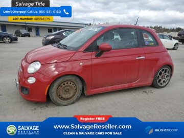 2013 FIAT 500 Sport Hatchback