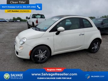2013 FIAT 500 Pop Cabrio
