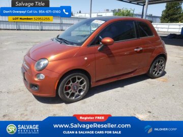 2013 FIAT 500 Sport Hatchback