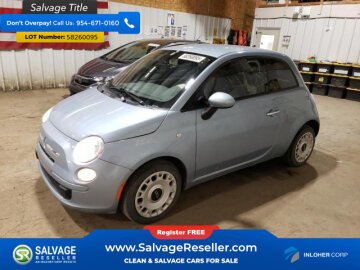 2013 FIAT 500 Pop Hatchback