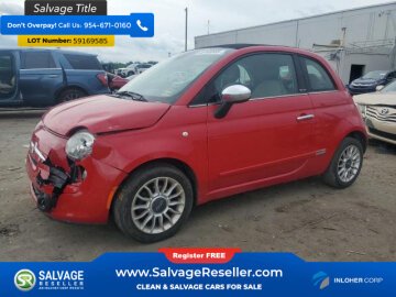 2013 FIAT 500 Lounge Cabrio