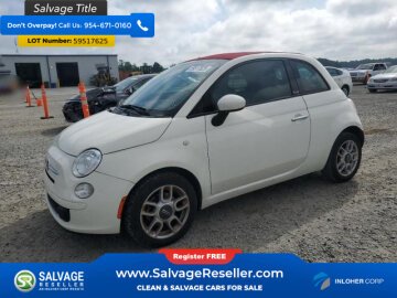 2013 FIAT 500 Pop Cabrio