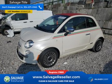 2013 FIAT 500 Lounge Cabrio