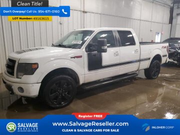 New 2013 Ford F150