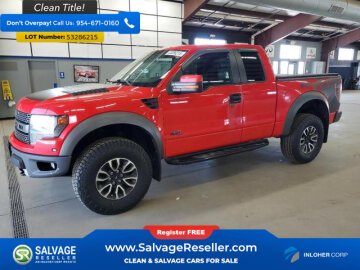 2013 Ford F150 4x4 SuperCab SVT Raptor