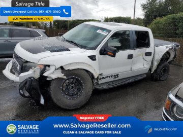 2013 Ford F150 4x4 Crew Cab SVT Raptor