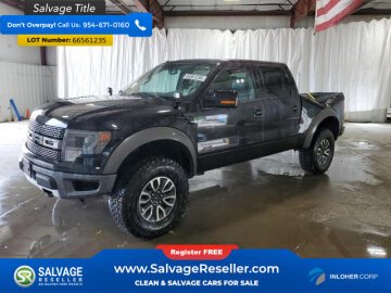 2013 Ford F150 4x4 Crew Cab SVT Raptor