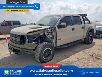 2013 Ford F150 4x4 Crew Cab SVT Raptor