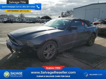 New 2013 Ford Mustang Convertible