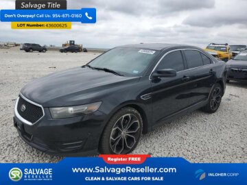 New 2013 Ford Taurus SHO AWD