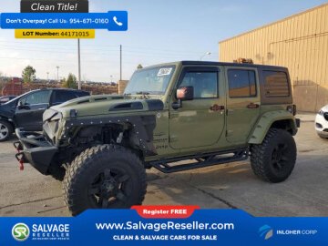 2013 Jeep Wrangler 4WD Unlimited Sahara