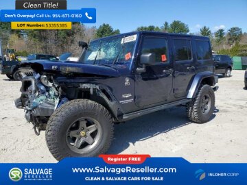 2013 Jeep Wrangler 4WD Unlimited Sahara