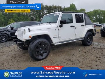 2013 Jeep Wrangler 4WD Unlimited Sahara