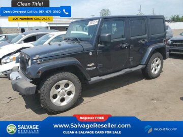 2013 Jeep Wrangler 4WD Unlimited Sahara