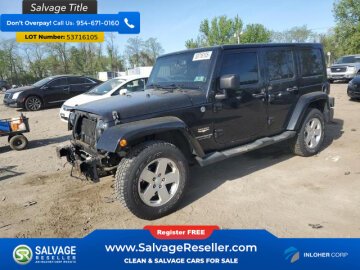 2013 Jeep Wrangler 4WD Unlimited Sahara