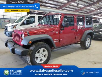 2013 Jeep Wrangler 4WD Unlimited Sport