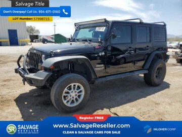 2013 Jeep Wrangler 4WD Unlimited Sport
