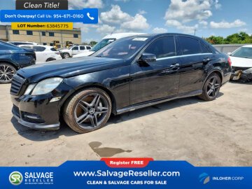2013 Mercedes-Benz E550 4MATIC Sedan