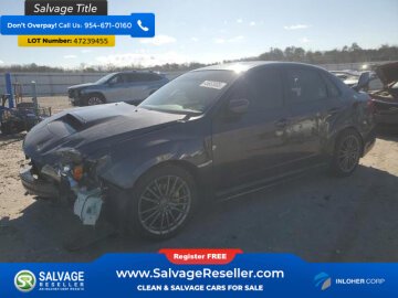 2013 Subaru Impreza WRX Sedan