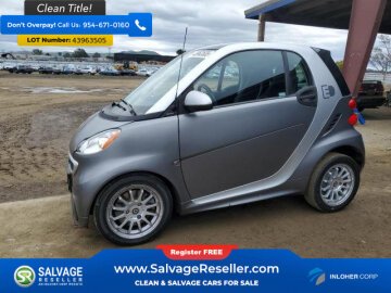 2013 smart fortwo electric drive Coupe
