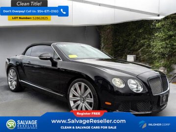 New 2014 Bentley Continental GTC Speed Convertible