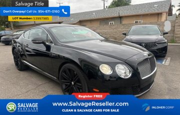New 2014 Bentley Continental GT Speed Coupe