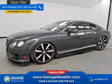 2014 Bentley Continental GT V8 S Coupe