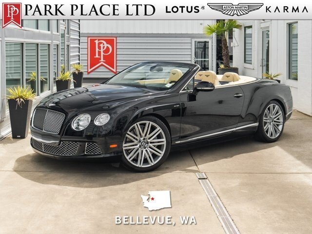 2014 Bentley Continental GTC Speed Convertible