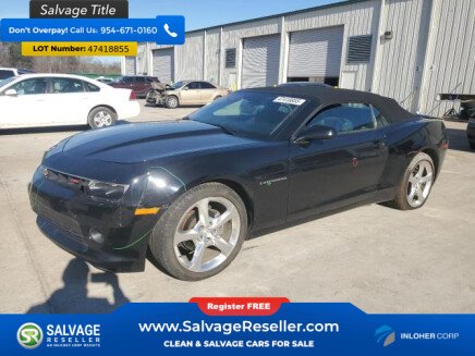 Photo 1 for 2014 Chevrolet Camaro LT Convertible