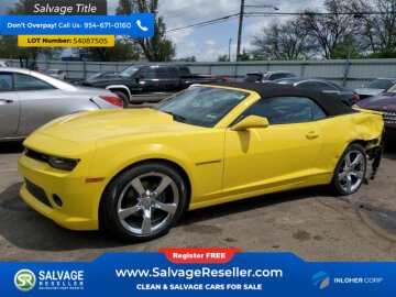 2014 Chevrolet Camaro LT Convertible