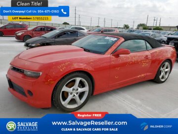 2014 Chevrolet Camaro LT Convertible