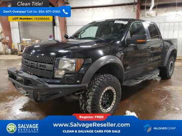 New 2014 Ford F150 4x4 Crew Cab SVT Raptor