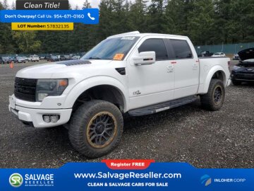 2014 Ford F150 4x4 Crew Cab SVT Raptor